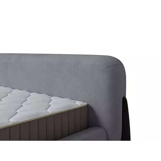 Кровать Орматек Prado (Букле) 160 х 220 см, Beatto Пепел