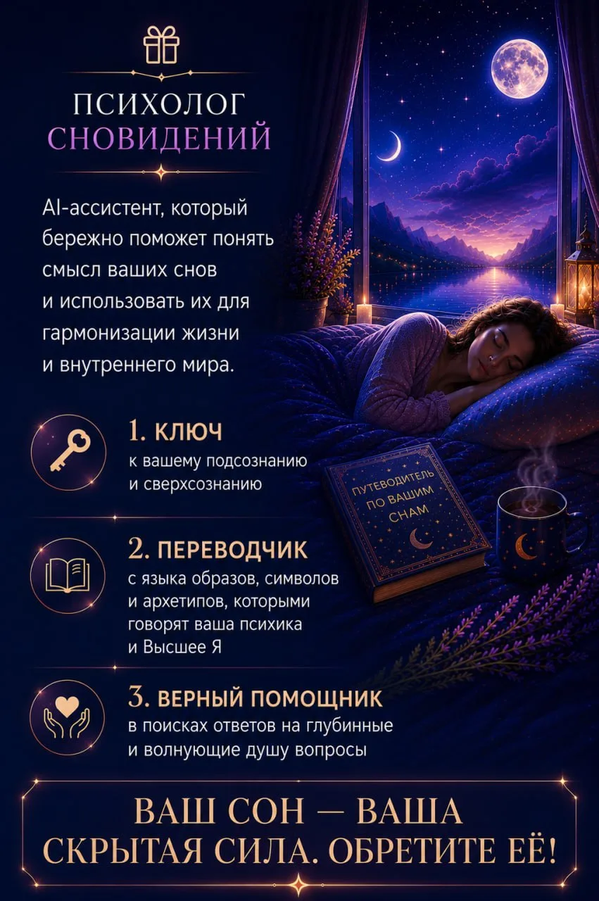 AI-подарок Психолог сновидений
